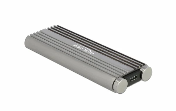 ultratendance DeLock Boîtier Externe M.2 NVME Vers USB USB3.2 Gen2 Typ-C 20Gbps – Disques Durs Externes 1