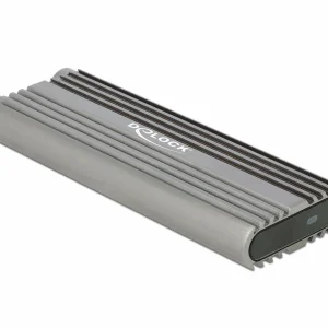 ultratendance DeLock Boîtier Externe M.2 NVME Vers USB USB3.2 Gen2 Typ-C 20Gbps – Disques Durs Externes 7