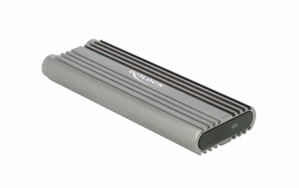 ultratendance DeLock Boîtier Externe M.2 NVME Vers USB USB3.2 Gen2 Typ-C 20Gbps – Disques Durs Externes 3