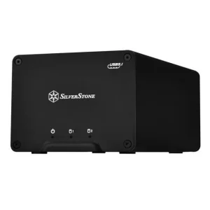 SilverStone Disques Durs Externes Boîtier Externe DS223 2.5 vente pas cher en ligne 9