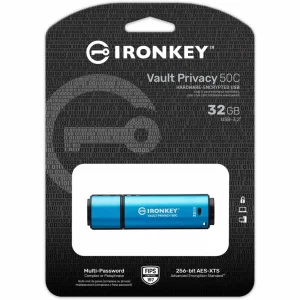 Kingston Clé USB IronKey Vault Privacy 50C 32 GB – Sticks USB remise en ligne 9