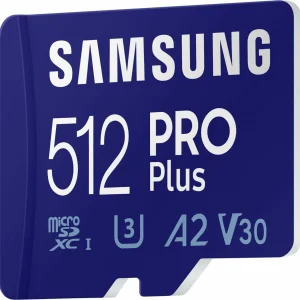 Retour Gratuit Samsung Carte SDXC PRO PLUS 512 GB – Cartes Mémoire 7