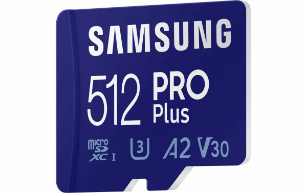 Retour Gratuit Samsung Carte SDXC PRO PLUS 512 GB – Cartes Mémoire 3