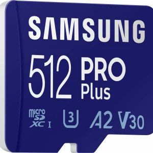 Retour Gratuit Samsung Carte SDXC PRO PLUS 512 GB – Cartes Mémoire 9