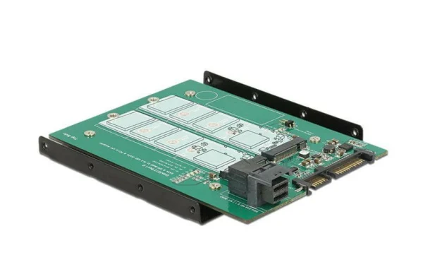 DeLock Accessoires Supports De Mémoire Platine Adaptatrice 3,5 france 1