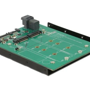 DeLock Accessoires Supports De Mémoire Platine Adaptatrice 3,5 france 7