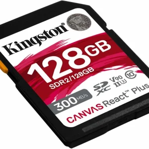 Kingston Carte SDXC Canvas React Plus 128 GB – Cartes Mémoire Acheter 7