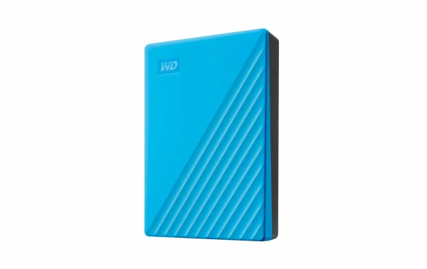 Nouvelle tendance WD Western Digital Disque Dur Externe My Passport 4 TB, Bleu – Disques Durs Externes 1
