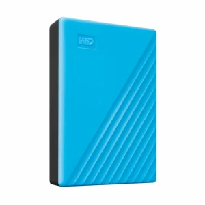 Nouvelle tendance WD Western Digital Disque Dur Externe My Passport 4 TB, Bleu – Disques Durs Externes 7