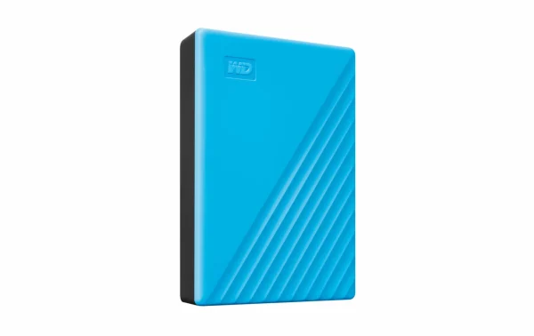 Nouvelle tendance WD Western Digital Disque Dur Externe My Passport 4 TB, Bleu – Disques Durs Externes 3