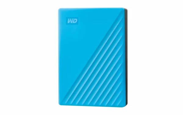 Nouvelle tendance WD Western Digital Disque Dur Externe My Passport 4 TB, Bleu – Disques Durs Externes 4