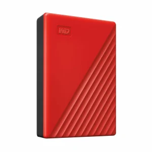 outlet soldes WD Western Digital Disque Dur Externe My Passport 4 TB, Rouge – Disques Durs Externes 7