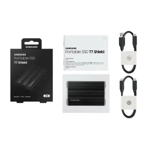 Samsung Portable SSD T7 Shield 2TB Noir – MU-PE2T0S/EU – SSD (Solid State Disks) pas cher en ligne 7