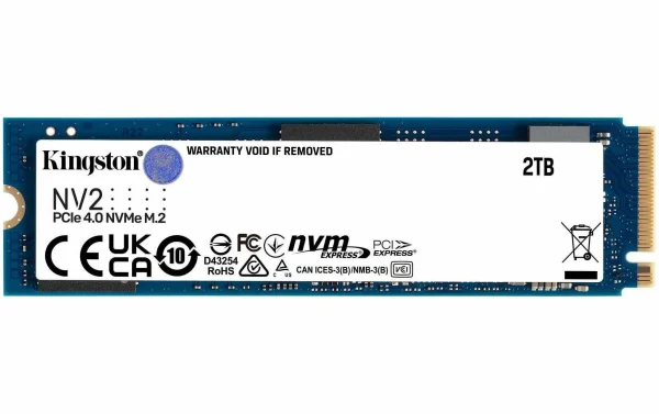 Kingston SSD NV2 M.2 2280 NVMe 2000 GB – SSD (Solid State Disks) soldes de Noël 1
