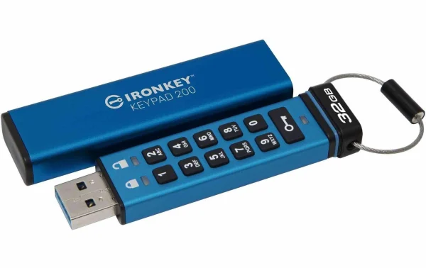 nouvelle saison Kingston Clé USB IronKey Keypad 200 32 GB – Sticks USB 3