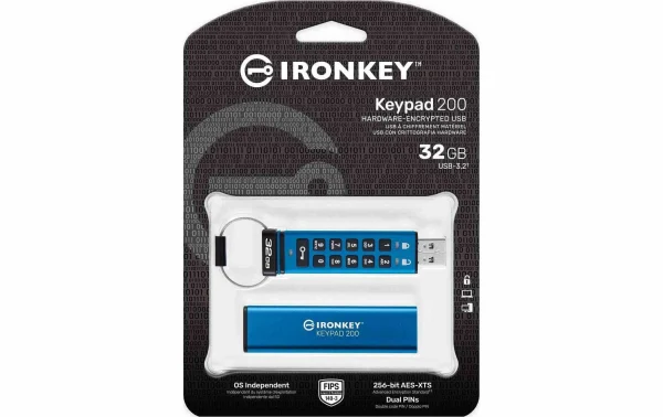 nouvelle saison Kingston Clé USB IronKey Keypad 200 32 GB – Sticks USB 4