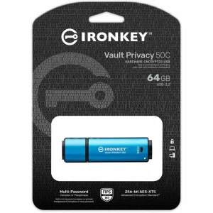 magasin pour Kingston Clé USB IronKey Vault Privacy 50C 64 GB – Sticks USB 9