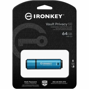 Kingston Clé USB IronKey Vault Privacy 50 64 GB – Sticks USB Satisfait ou Remboursé 9
