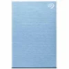 Paris Seagate Disque Dur Externe One Touch Portable 5 TB, Bleu Clair – Disques Durs Externes 5