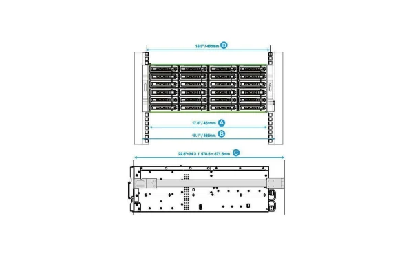 mode QNAP Kits De Montage En Rack – NAS 3