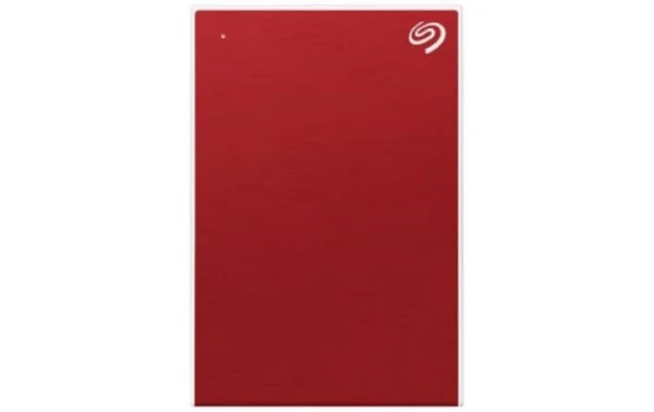 Seagate Disque Dur Externe One Touch Portable 5 TB, Rouge – Disques Durs Externes excellents soldes 1