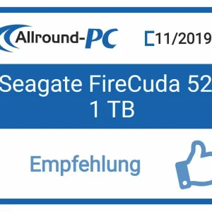Seagate SSD FireCuda 520 M.2 2280 NVMe 1000 GB – SSD (Solid State Disks) achat 6
