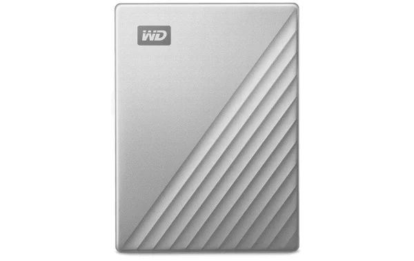 WD Western Digital Disque Dur Externe My Passport Ultra For Mac 5 TB, Argenté – Disques Durs Externes pas cher en vente 1