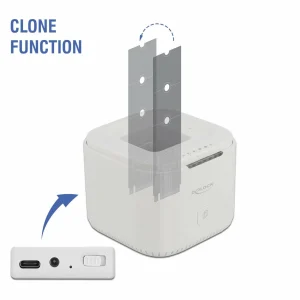 REMISE DeLock Station D’accueil M.2 NVME SSD Avec Fonction De Clonage – Accessoires Supports De Mémoire 9