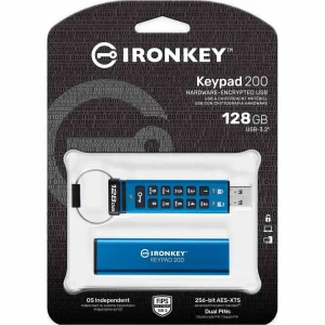 Kingston Clé USB IronKey Keypad 200 128 GB – Sticks USB Vente 9