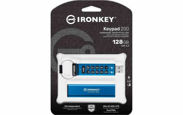 Kingston Clé USB IronKey Keypad 200 128 GB – Sticks USB Vente 4