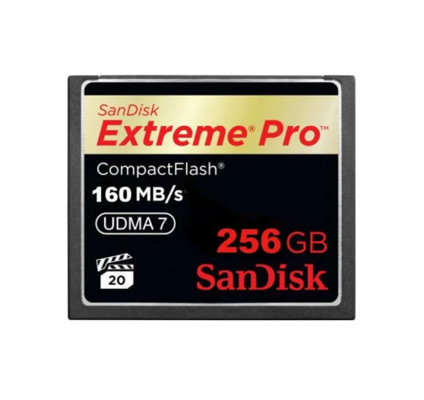 SanDisk Carte CF Extreme Pro 256 GB – Cartes Mémoire Paiement sécurisé 1
