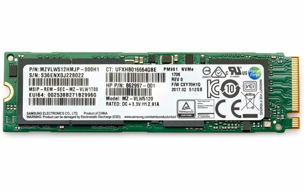 achetez HP SSD 1 TB SSD TLC M.2 PCI-e 3 X 4 NVMe 6SK99AA – SSD (Solid State Disks) 1