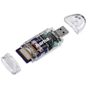 Hama Cardreader USB-2.0 8in1 Transparent – Sticks USB grande marque pas cher 7
