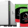 Synology NAS DiskStation DS220j 2-bay Seagate IronWolf 8 TB – NAS magasins pas chers 13
