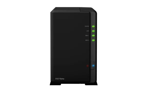 soldes ligne Synology NAS DiskStation DS218play 2-bay WD Red Plus 16 TB – NAS 4