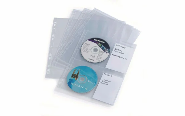 à prix imbattables DURABLE Classeur Pour CD/DVD Cover Light M Bleu – Conservation 1