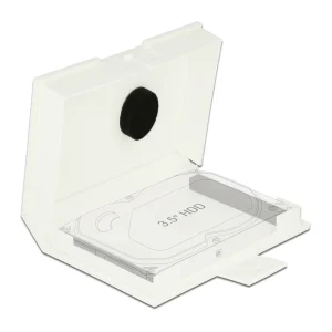 DeLock Boîtier De Protection Pour HDD 3.5″ Blanc – Accessoires Supports De Mémoire Nouvelle tendance 9