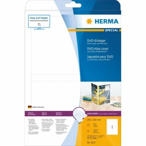 magasin solde Herma Jaquette DVD 5037 Blanc25 Labels – Conservation 7