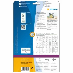 magasin solde Herma Jaquette DVD 5037 Blanc25 Labels – Conservation 9