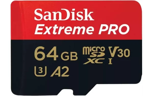 le grand escompte SanDisk Carte MicroSDXC Extreme PRO 64 GB – Cartes Mémoire 1