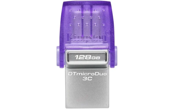 Kingston Clé USB DT MicroDuo 3C 128 GB – Sticks USB qualité supérieure 1