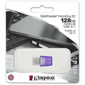 Kingston Clé USB DT MicroDuo 3C 128 GB – Sticks USB qualité supérieure 9