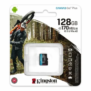 REMISE allant Kingston Carte MicroSDXC Canvas Go! Plus 128 GB – Cartes Mémoire 7