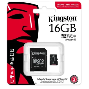 soldes de Noël Kingston Carte MicroSDHC Industrial UHS-I 16 GB – Cartes Mémoire 9