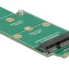 qualité supérieure DeLock Platine Adaptatrice M.2 Pour MSATA – Accessoires Supports De Mémoire 13