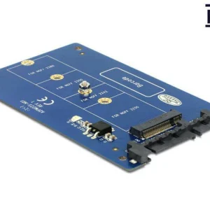 ﻿soldes DeLock Accessoires Supports De Mémoire Platine Adaptatrice 2,5 7