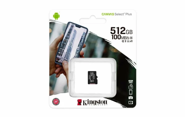 Kingston Carte MicroSDXC Canvas Select Plus 512 GB – Cartes Mémoire livraison la plus rapide 4