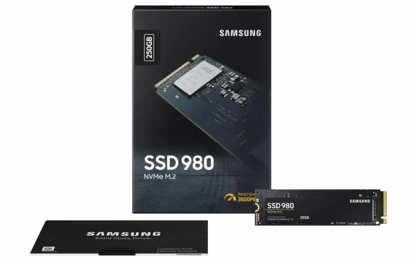 Samsung SSD 980 M.2 2280 NVMe 250 GB – SSD (Solid State Disks) nouvelle saison 4