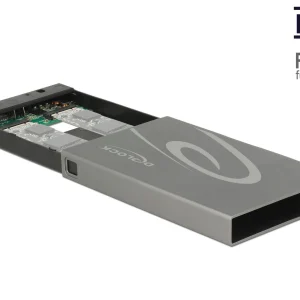 vente chaude DeLock Boîtier Externe 42589 M.2 Avec Raid – Disques Durs Externes 7