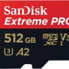 SanDisk Carte MicroSDXC Extreme PRO 512 GB – Cartes Mémoire économies garanties 5